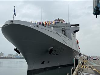 敦睦遠航訓練支隊抵台中    14、15日開放登鑑參觀