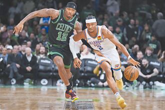 NBA》雷霆劈倒衛冕軍 挺進季後賽