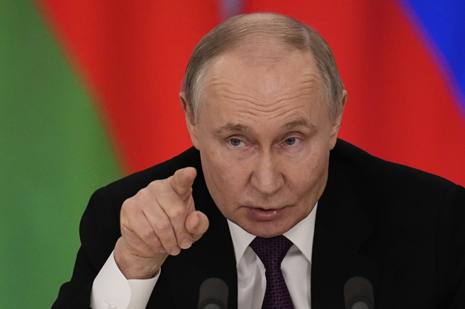 俄烏停火露曙光！ 普丁原則同意停火方案 細節待商討解決。(圖/美聯)