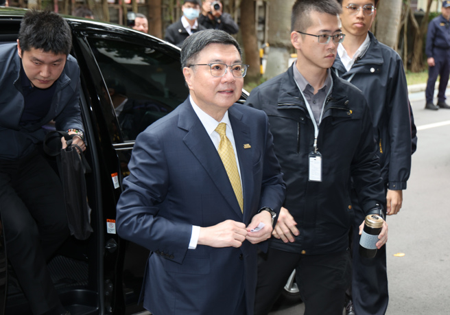 行政院长卓荣泰14日赴立法院备询。（姚志平摄）