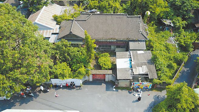 彰化县定古蹟南郭宿舍。（彰化县政府提供／叶静美彰化传真）