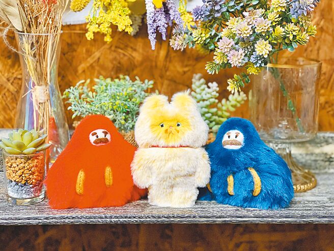 「MANIAC COLLECTIONS原创玩艺展」邀请到日本疗癒系品牌PEPOTARO，将带来多款可爱毛绒娃娃。（MANIAC COLLECTIONS原创玩艺展提供）