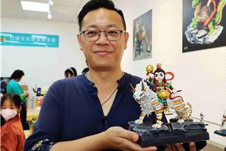 捏麵藝師黃昭智跟上時代玩創新 動漫成教學主流