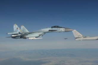 俄Su-35战机现身阿尔及利亚 或改变北非军力格局