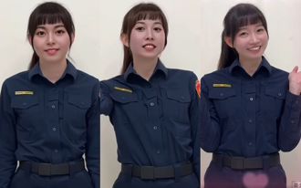 叫你寶貝多防備！甜美女警「變臉防詐片」 遭網歪樓：匯了匯了