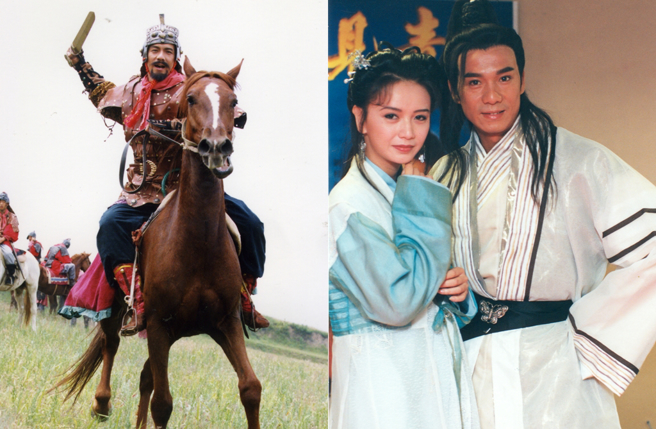 张振寰早年演出不少古装剧。（图／中时资料照）