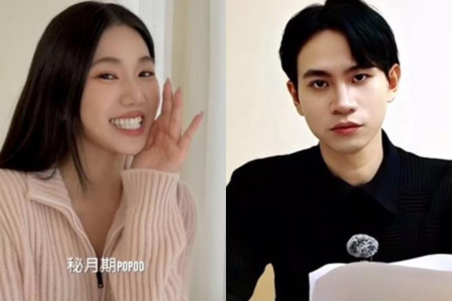 YouTube频道「眾量级」近日成为各界热议的对象，图为成员家寧（左）、Andy（右）。（合成图／取自YouTube秘月期、Anfdy老师）