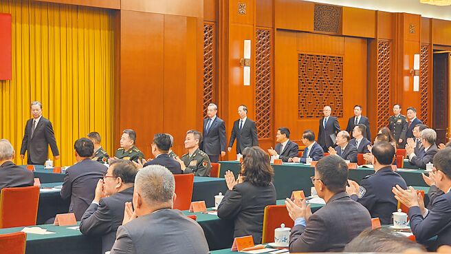 大陆14日举行《反分裂国家法》实施20周年座谈会，学者分析，此次座谈会显示出大陆对台政策基本稳定且没有改变。（蓝孝威摄）