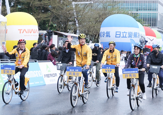 自由車環台賽今登場 蔣萬安騎YouBike領騎格外吸睛