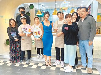 自然‧湉 中山店邀薔薔擔任一日店長