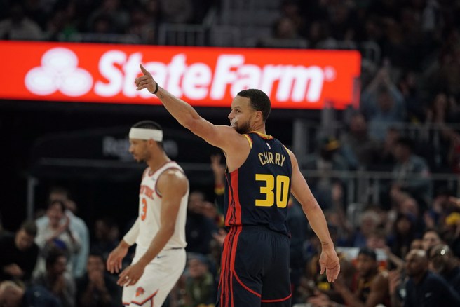 柯瑞16日攻下全队最高28分。(路透)