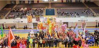 中華盃舞龍舞獅錦標賽 全台63隊1200選手竹市搶冠