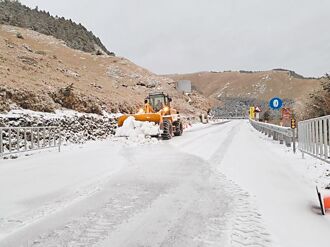 合歡山可望降雪 預警性封路