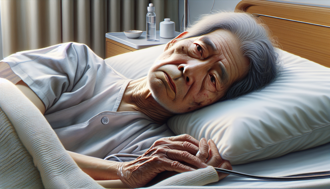 烂赌失语男晚年惨了，孩子不愿负责，诉请免除扶养义务获准。（示意图、与本案无关／AI生成）