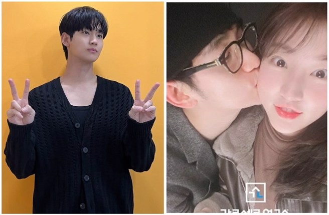 金秀贤录制综艺节目《Good Day》的画面已遭删除。（图／soohyun_k216 instagram、가로세로연구소 YT）