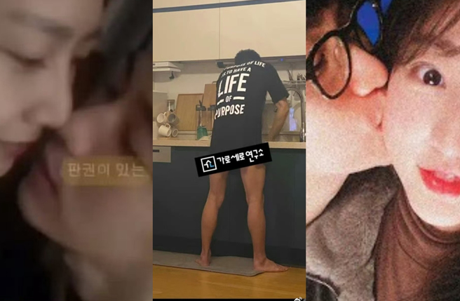 金赛纶母亲先前爆出多张金秀贤、金赛纶亲密照。（图／翻摄自微博）