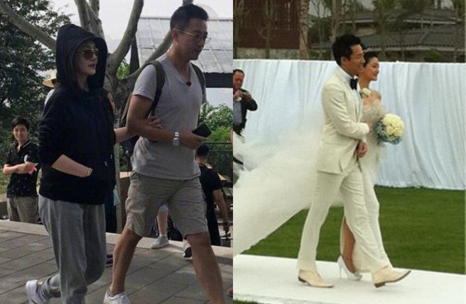 大S过去曾透露，和汪小菲结婚前祈祷当天下大雨。（图／翻摄自微博）