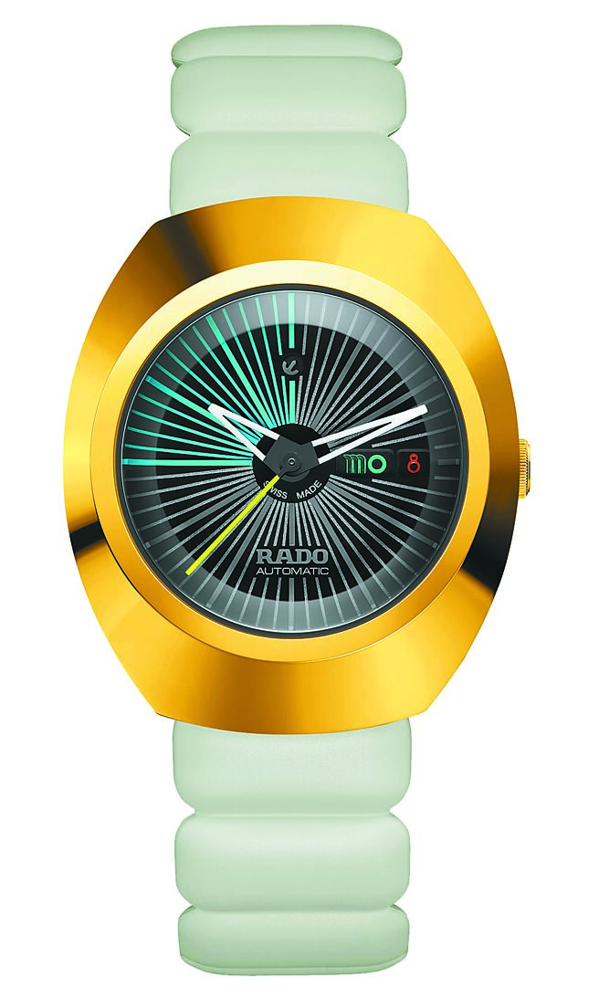 雷达表全新DiaStarOriginal钻星系列联名Tej Chauhan特别款腕表，7万3700元。（RADO提供）