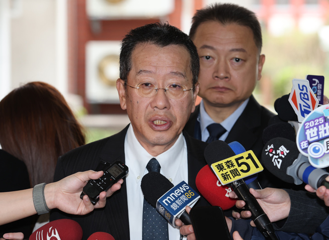 国防部长顾立雄18日前往立法院备询。（姚志平摄）