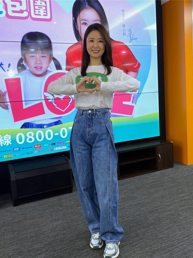 林心如痛心虐童案，「虐童必须要严惩重罚」。（林奕如摄）