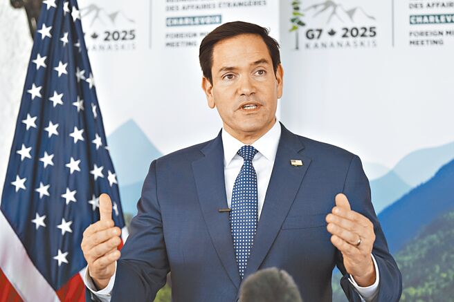 国务卿卢比欧表示，一旦透过关税将对外贸易「重置」为互惠水准，美国就会参与新贸易协定的谈判。（美联社）