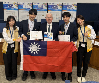 國際科展再傳捷報我高中生勇奪金牌 科教館：持續推動學生參與國際科學活動