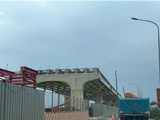台66高架化工程橋墩現雛型 工程進度曝
