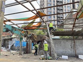 桃園忠貞市場機具進場拆建 經發局臨時市場擬再增6攤