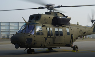 韓國陸軍無人機降落失敗 與直升機相撞引發大火 