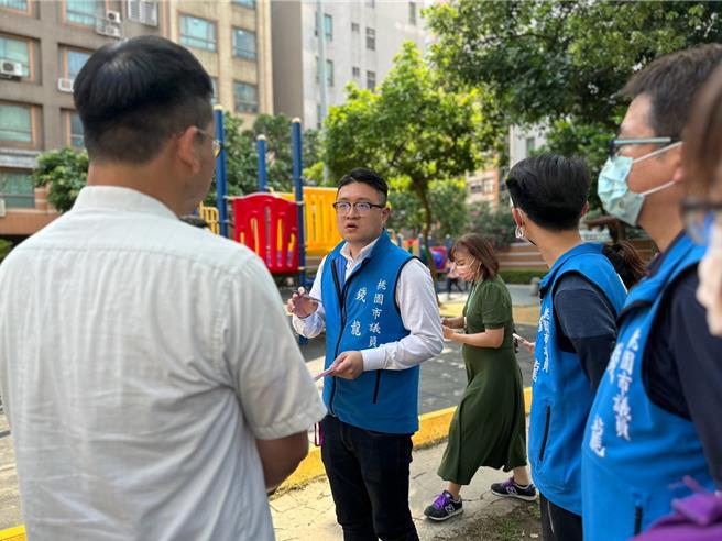 桃园市芦竹区游八公园为南崁地区重要的邻里公园，近期争取1500万元改造，盼能于今年底完工。（姜霏摄）