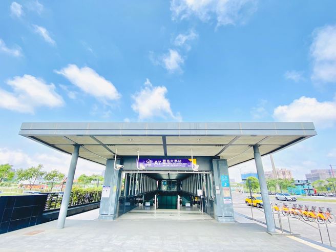 桃园机捷体育大学站受益于A7重划区的房市热度，2024年周遭累计成交222户，成为交易量排名第4的机捷站点。图/永庆房产集团提供