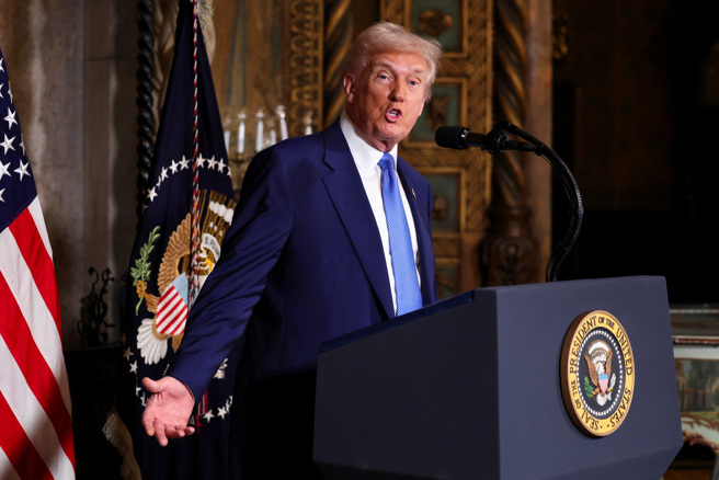 知名智库示警，川普的经济政策若全面实行，美国经济势必衰退。（图／路透社）