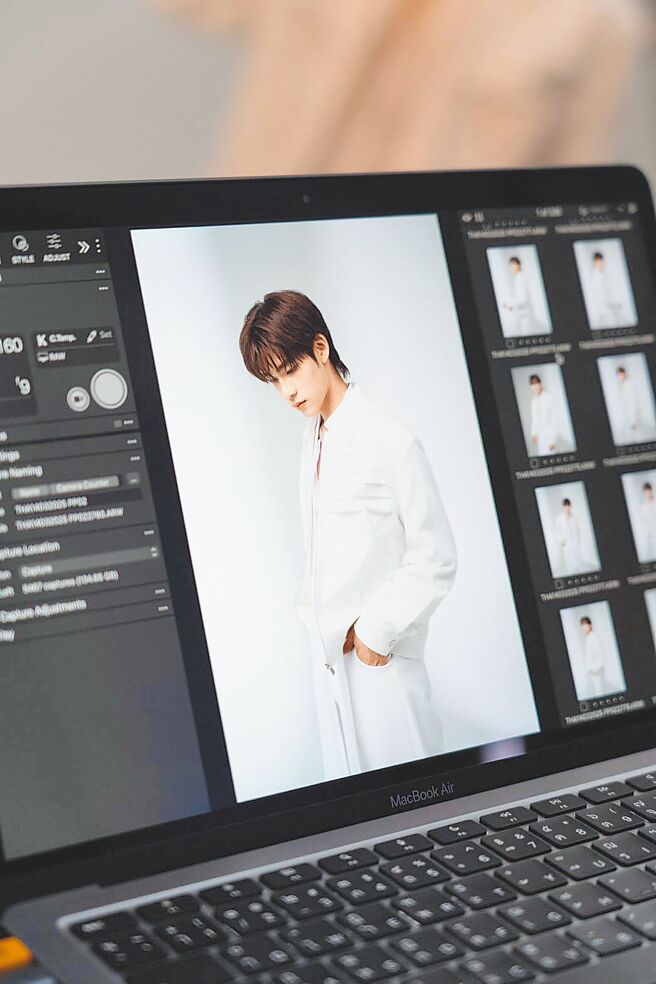 韓式攝影品牌HOLO＋FACE以明星級一站式服務聞名，除了專業攝影與精緻修圖（見圖），還有獨家專業保固制度，亦享30分鐘快速取件；另歡慶插旗曼谷，4月15日前當日消費滿3000元並於官方帳號填寫表單，可抽台灣飛泰國單程機票。（HOLO＋FACE提供）