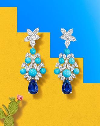 海瑞溫斯頓珠寶登台 混搭彩寶更絢麗