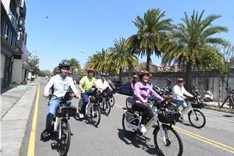 彰化大村鄉正式啟用MOOVO公共自行車 8站點可租借