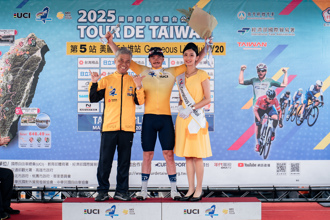 國際自由車環台公路大賽 中華隊新秀何彥誼亞洲總排第三最佳