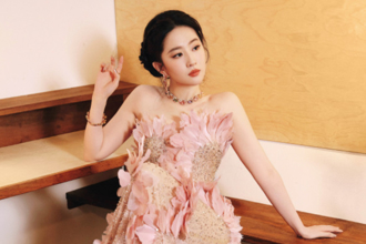 刘亦菲粉嫩花瓣裙绝美登场 《玫瑰的故事》获奖4大男神送祝福