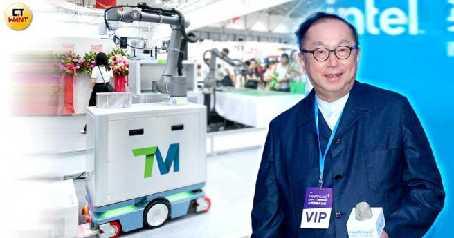 达明很快跃升成为全球二哥，背后少不了林百里的支持。（图／黄耀徵摄、报系资料照）