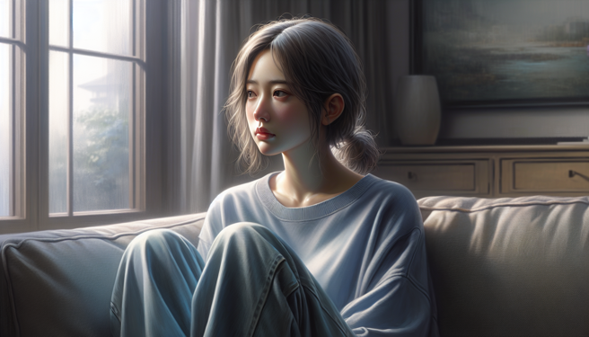 自称恐怖情人以死相逼，婚后1个月就吵翻！人妻怒断软烂夫获准。（示意图、与本案无关／AI生成）