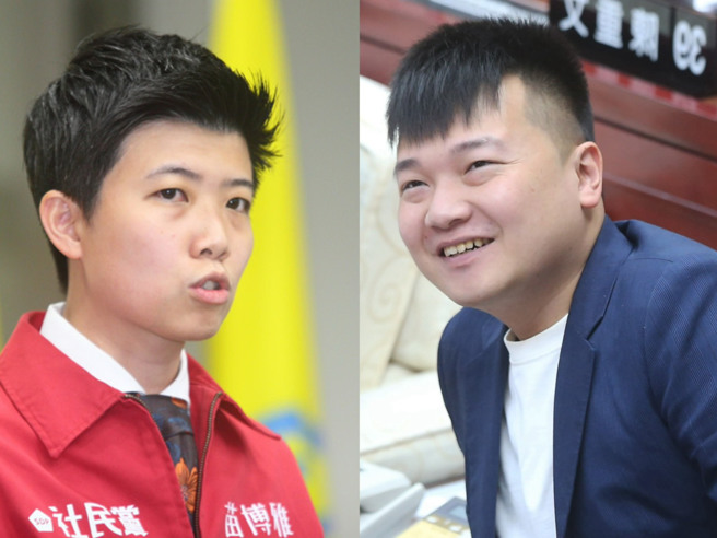 台北市议员苗博雅（左）、杨植斗（右）。（合成图／中时资料照）