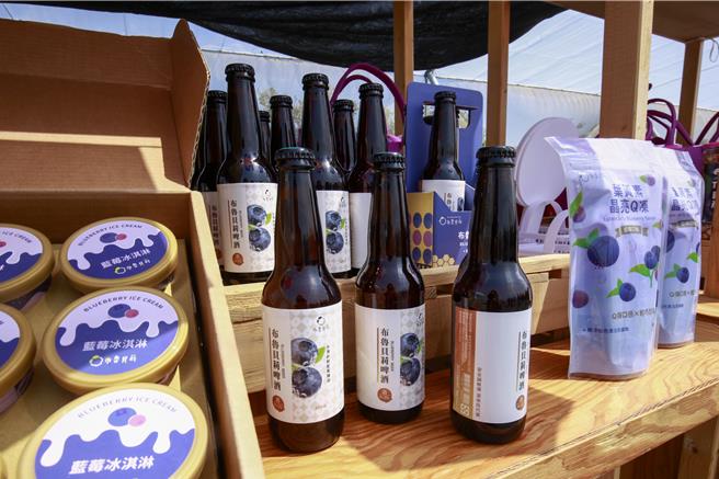 台湾蓝莓市场需求稳定成长，苗栗青农看准商机，积极投入种植。为提升产业竞争力，苗栗县府与农村水保署台中分署携手，成立全台首座蓝莓合作社「保证责任苗栗县永续莓果生产合作社」成立。（吕丽甄摄）