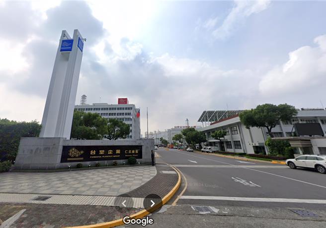 台塑仁武厂。（翻摄google地图／洪靖宜高雄传真）