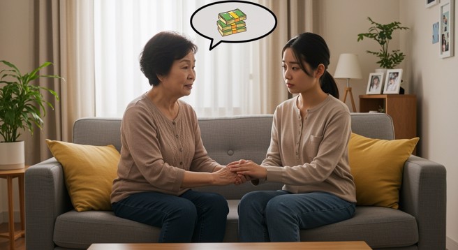 女子在网路上发文表示妈妈要他嫁给不用他花钱的男人，结果网友反应相当两极化。（示意图、与本案无关／AI生成）