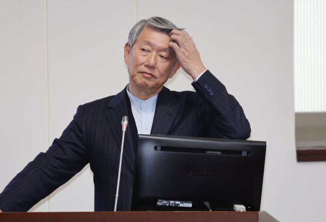 经济部长郭智辉20日在立法院答询。（姚志平摄）