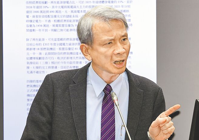 清华大学工程与系统科学系特聘教授叶宗洸强调，核能技术不断精进，核废处理已不是无法解决的问题，眼前的问题在于政府不想处理，而非不能处理。（刘宗龙摄）