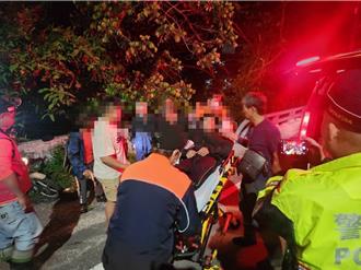 高雄69歲失智翁走失跌落溪流 六龜警聯手救難隊救援