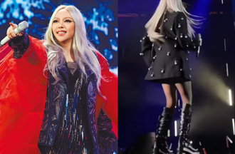 52歲張惠妹「鉛筆腿」超美炸出！男友甜蜜側拍：做自己最開心