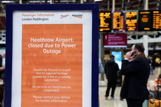 倫敦希斯洛機場無電可用 關閉1天砍1351班！損失太驚人