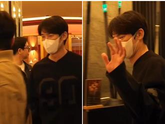 獨家》柳演錫來台首日行程曝光！ 現身信義區嗑鍋親切揮手