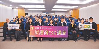 兆豐金攜供應商 應對低碳轉型